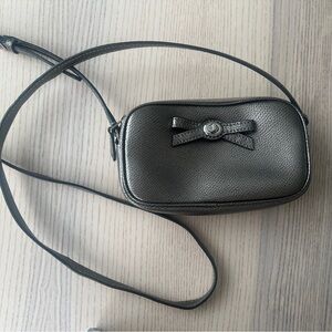 Coach turnlock bow mini crossbody bag